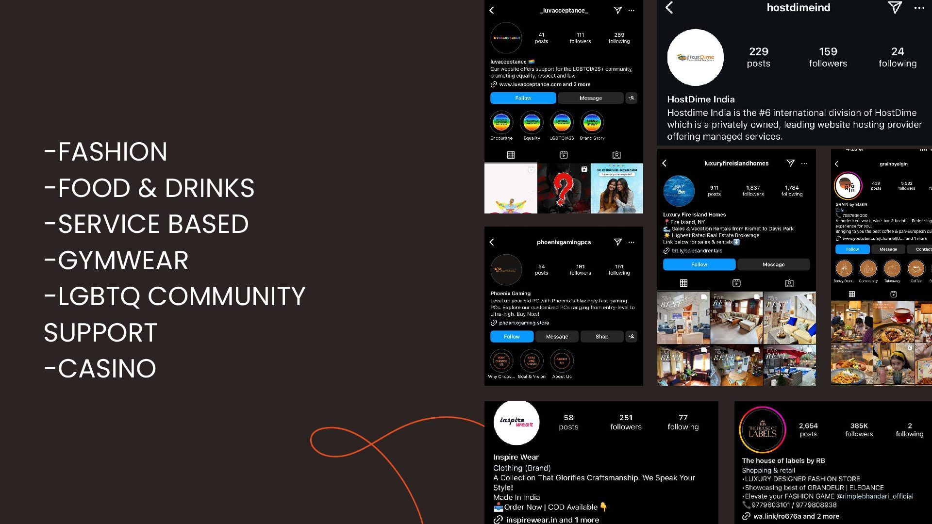 Social Media work by Trend Walkers