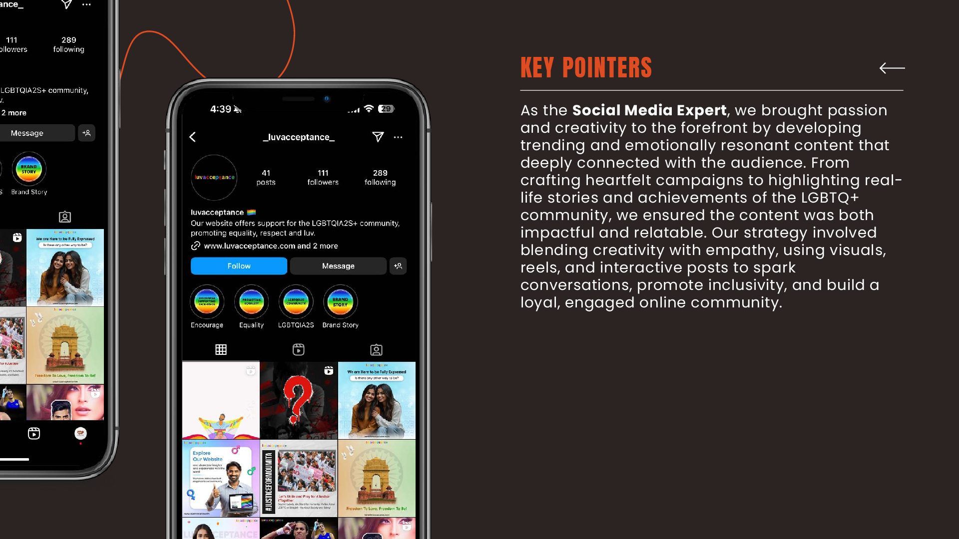 Social Media work by Trend Walkers